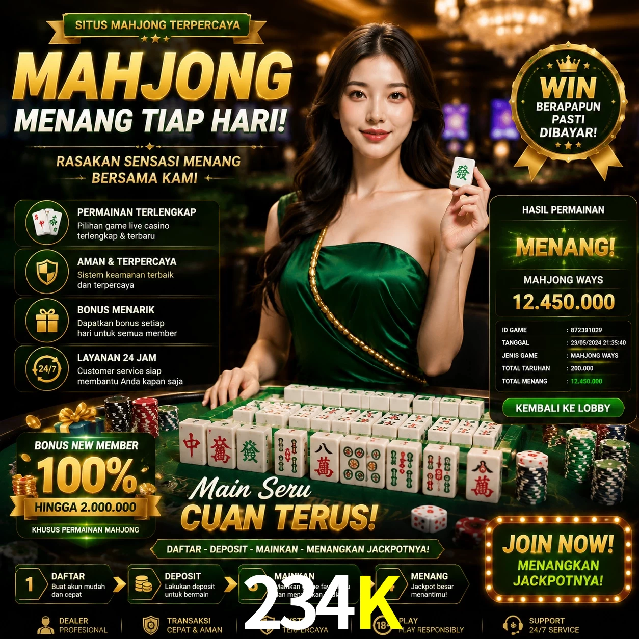 Cashback VIP 234K - reembolso semanal